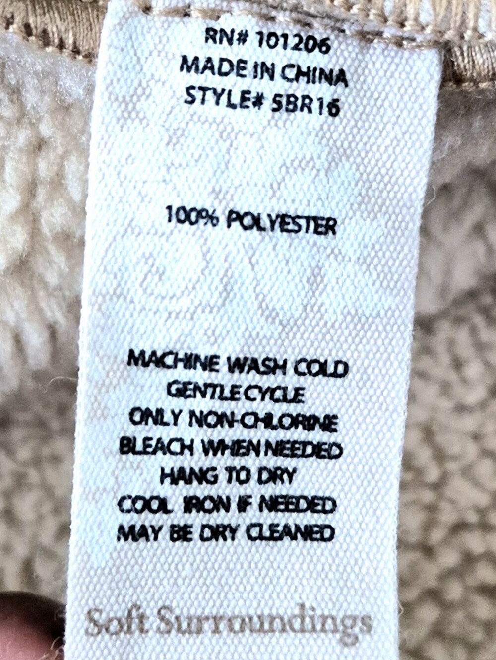 Soft Surroundings Misha Long Penny Lane Faux Suede Shearling Jacquard Coat 1X - Picture 16 of 16